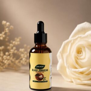 black jamaican castor oil front